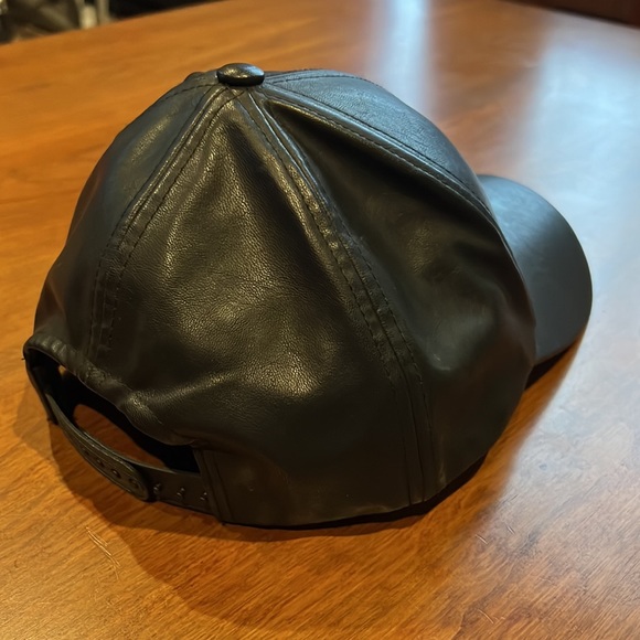 Pleather Ballcap - Picture 2 of 4